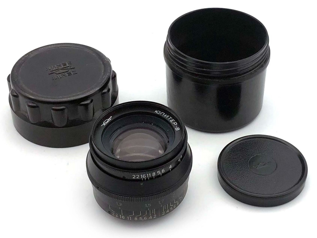 JUPITER 8 50mm f2 後期 ブラックモデル L39マウント JUPITER-8 2/50mm KMZ Black lens M39-L39 mount FED Leica
