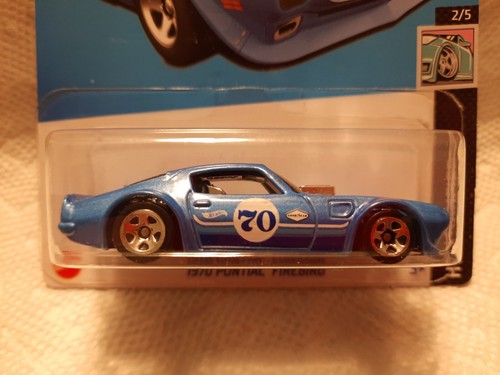 2023 Hot Wheels 1970 Pontiac Firebird Blue 18/250