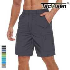 Men's Hiking Cargo Shorts 5 Pockets Quick Dry Outdoor Fishing Casual Work Shorts