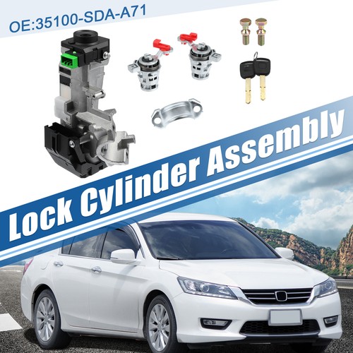 Ignition Switch Cylinder Lock Auto Trans W/2 Keys for Honda 03-05 35100-SDA-A71 - Picture 3 of 8