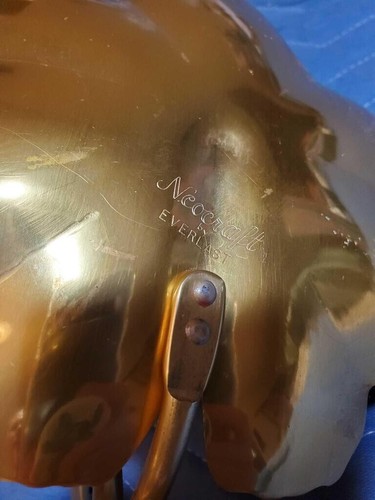 Vintage Mid Century Neocraft Everlast Gold Aluminum Double Butterfly Dish - Picture 3 of 6