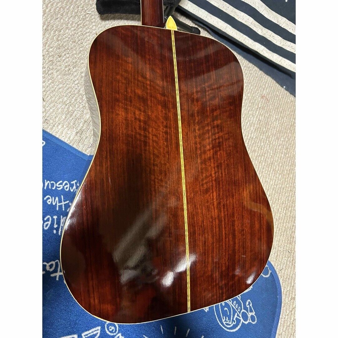 Acoustic Guitar Kansas KW150 70s Japan Vintage Natural with Acoustic Guitar Kansas KW150 70s Japan Vintage Natural with