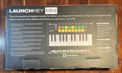 Novation Launchkey Mini MK2 25 Key Midi Keyboard Controller with