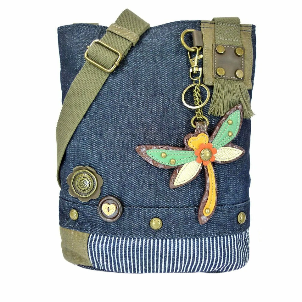 Bolso Bandolera Libélula Parche Chala Nuevo con Etiquetas Foto 3 de 4