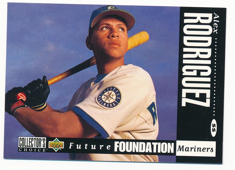 ALEX RODRIGUEZ 1994 UPPER DECK COLLECTOR'S CHOICE FUTURE FOUNDATION #647 B