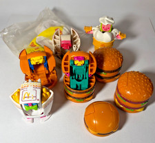 Vintage 1988 McDonald  s Food Changeables Transformers Complete Set Of 9