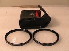 Vivitar 55mm camera lens filters, Close up set 1 and 4