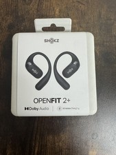 New Shokz OpenFit 2 Plus Open Ear True Wireless Earbuds - Black - T921
