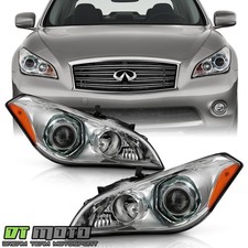 For 2011-2013 Infiniti M37 M56 Hid W/adaptive Projector Headlight Afs Left+right