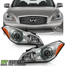 For 2011-2013 Infiniti M37 M56 HID w/Adaptive Projector Headlight AFS Left+Right