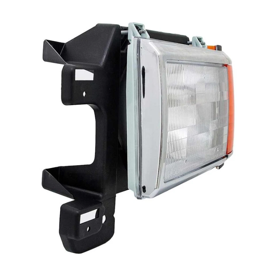 For Ford F-350/F-Super Duty 1990 1991 Headlight Driver Side | Clear, Amber Lens - Image 3 of 4