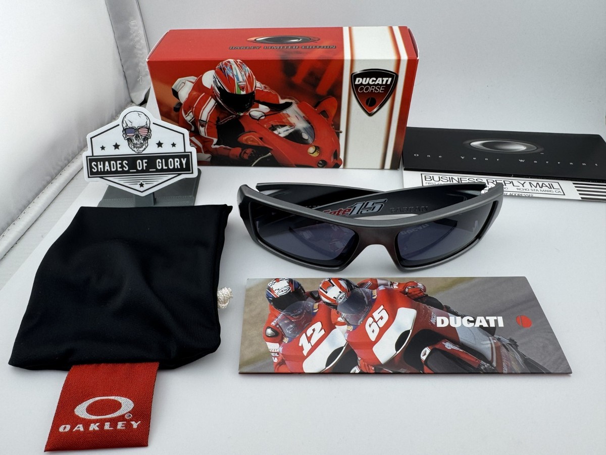 オークリー サングラス ガスカン ドゥカティ Oakley Gascan Limited Edition Ducati Sete 15 Sunglasses parts