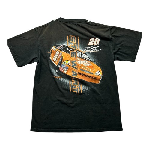 Tony Stewart #20 NASCAR VF Imagewear Black T Shirt Men’s Size L - Picture 6 of 13
