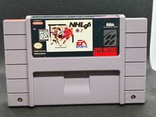NHL 96 Super Nintendo SNES Game Cartridge Authentic Tested