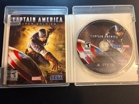 Captain America: Super Soldier Playstation 3 PS3 US Ver COMPLETE CIB Tested!