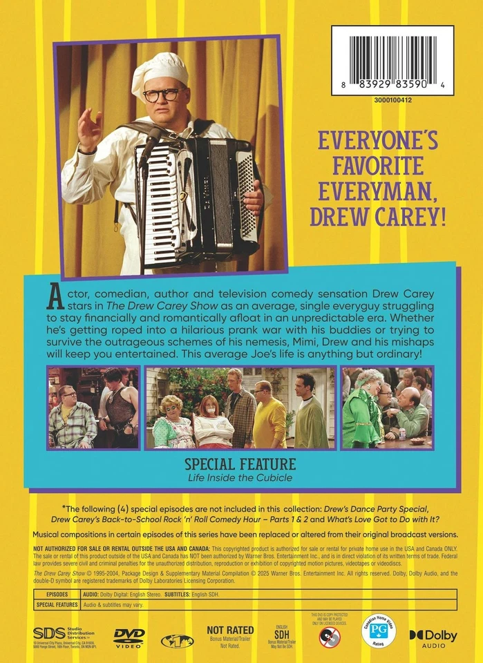 The Drew Carey Show Complete Series DVD  NEW - Image 4 of 4