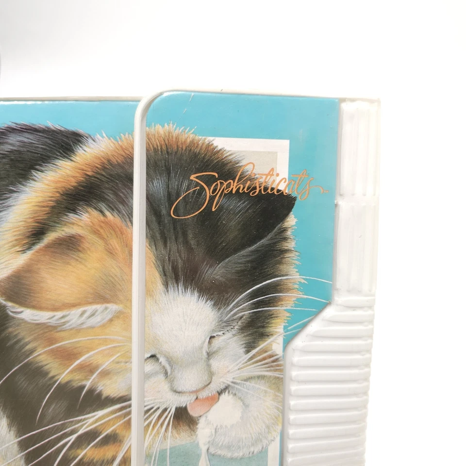 Vintage Cat Binder Mead Sophisticats 29092 Office School Supplies 3 Ring Cats - Image 4 of 4
