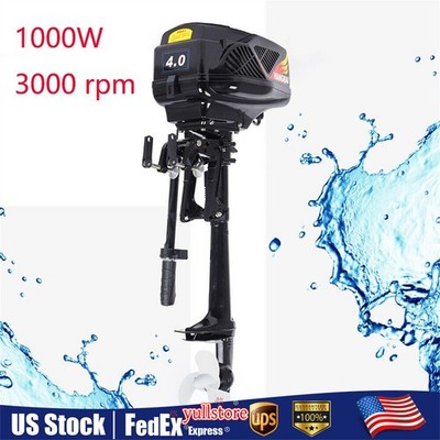 HANGKAI 1000W Outboard Motor Heavy Duty Boat Engine 48V Electric Trolling Motor