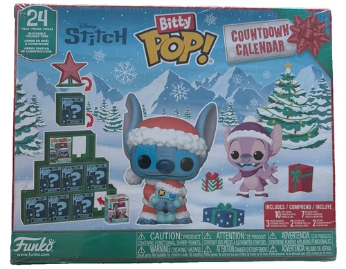 Funko Bitty Pop! Stitch Holiday Advent Calendar Disney Lilo *BRAND NEW & SEALED*