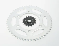 1998 1999 KTM 250 MXC 15 Tooth Front and 52 Tooth Rear Sprocket