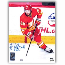 Elias Lindholm Calgary Flames Autographed Home 16x20 Photo