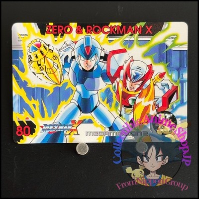 Mega MAN X Mega Mission 2 Card 80 Zero CAPCOM BANDAI Japanese Rockman 1996