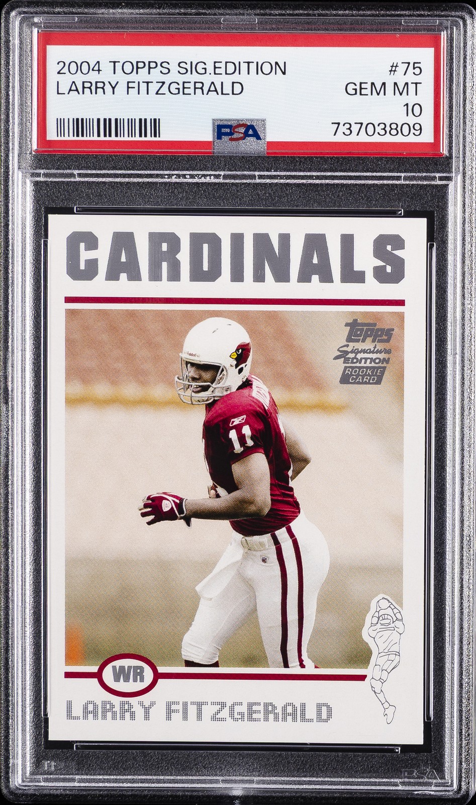 Larry Fitzgerald Topps Signature Edition #75 Base