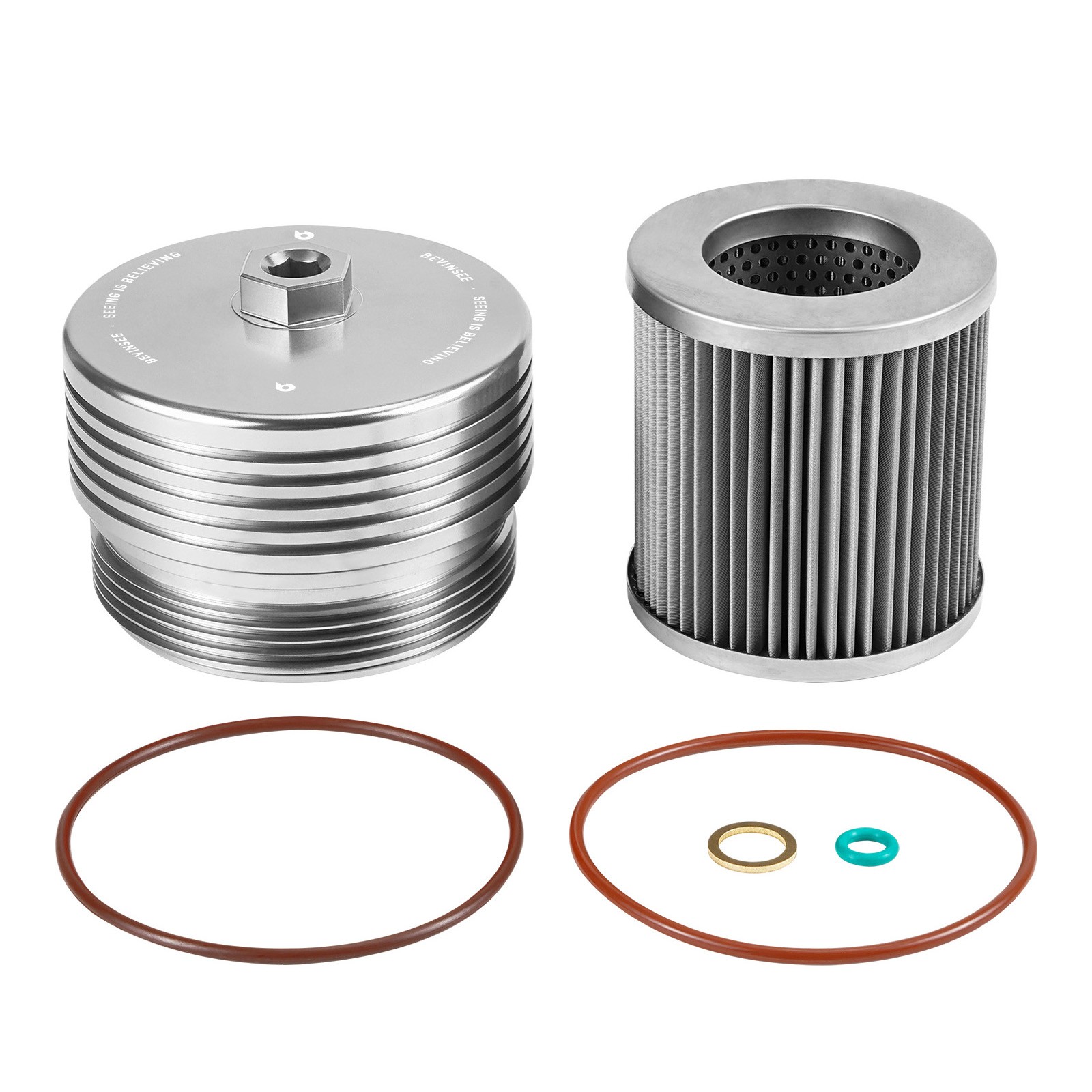 Housing Cap & Filter For Bmw E90 E91 E92 E93 323i 325i 328i 