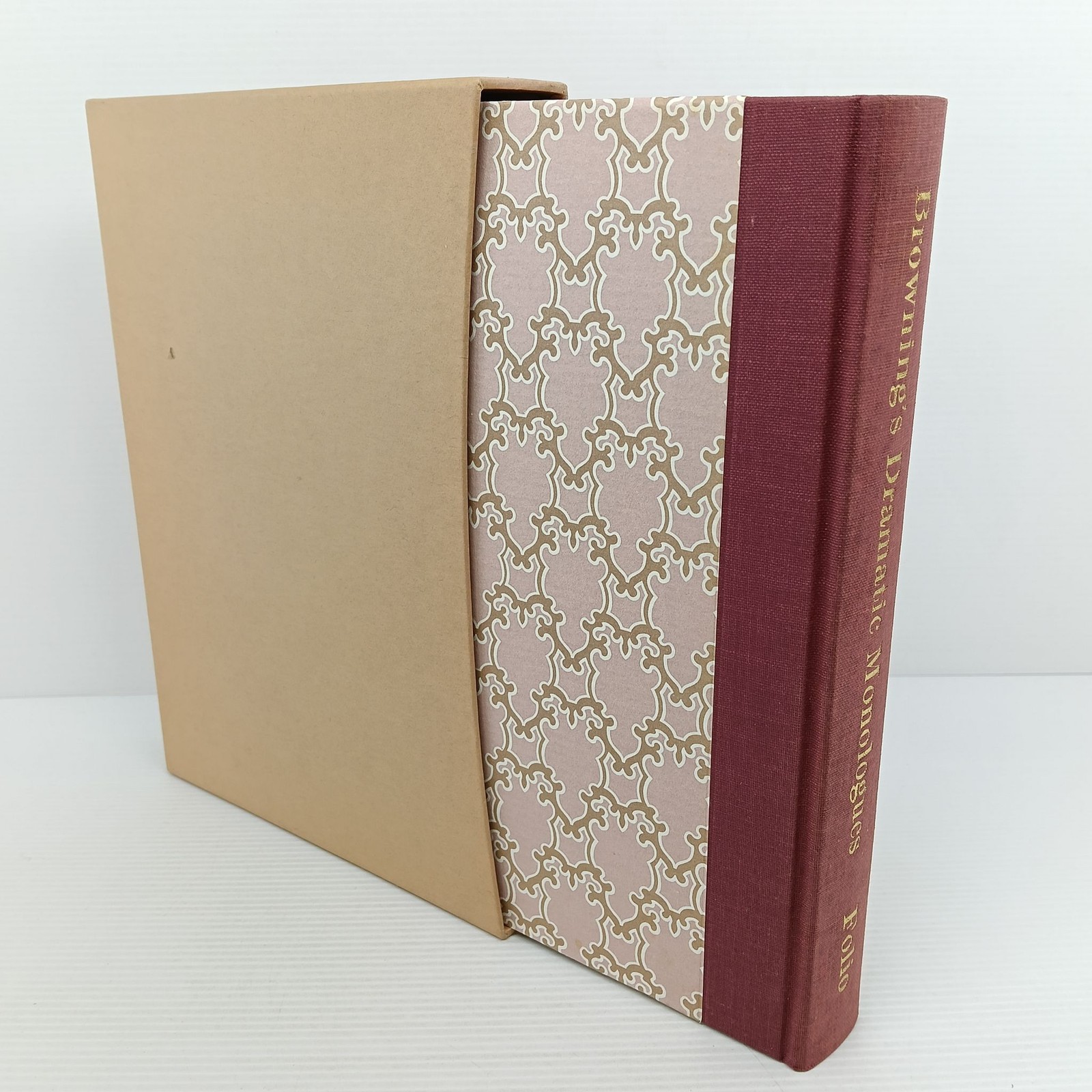 Robert Browning Dramatic Monologues A. S. Byatt Folio Society 1991 Hardcover image 2