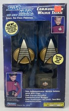 NOS 1993 Star Trek Next Generation Communicator Walkie Talkies by Playmates Vntg
