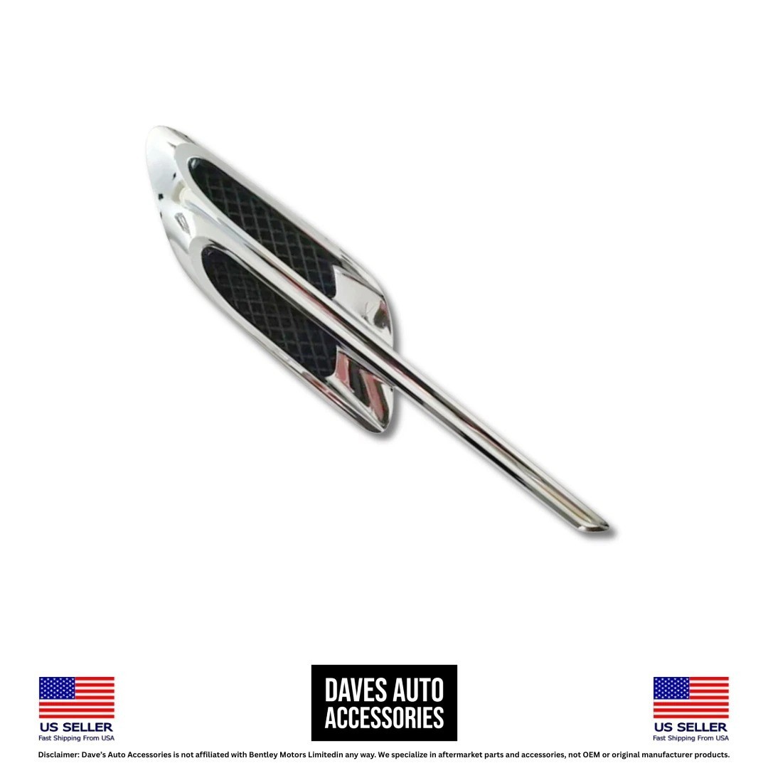 Left Fender Air Vent Grille for Bentley Continental GT GTC 2016–2018