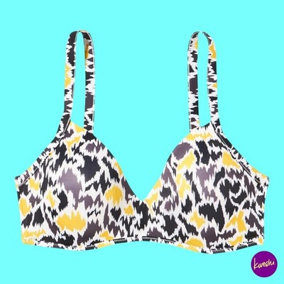 SLOGGI Damen Shore Fancy Guppy Bikini Oberteil, Mehrfarbig, UK S+ | EU S+ | US S+
