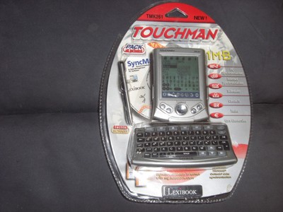 Touchman 1 MB Organizer Mit Tastatur von Lexibook NEU s Beschreibung und Bilder