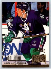 1994-95 Fleer Ultra John Lilley Rookie Anaheim Mighty Ducks RC #251