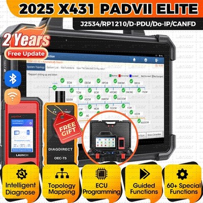 LAUNCH X431 PAD VII ELITE PAD 7 PRO Diagnostic Scanner Key Programming Coding