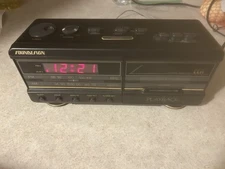 SoundDesign Radio Alarm Cassette Player Clock