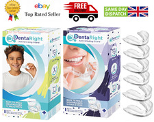 DentaRight anti teeth grinding guard kit sleep Bruxism mould night Gum shield