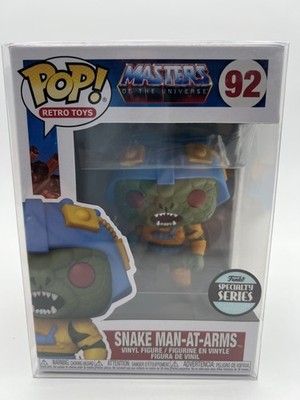 Funko Pop Retro Toys Masters of the Universe Snake Man-At-Arms #92 Specialty