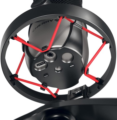 CHERRY UM 6.0 ADVANCED, USB microphone for streaming, podcast, home office, shoc - 第 3/8 張圖片