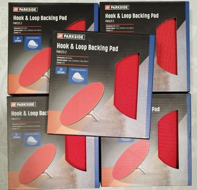 5x Klett STÜTZPAD Winkelschleifer 125mm M14 & Schleifscheibe Bohraufsatz