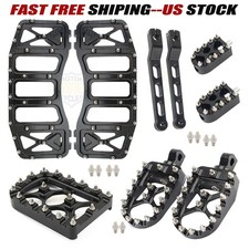 Palanca de cambios MX Floorboards estriberas para Harley Touring Road Glide Softail