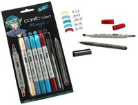 Copic Hobbymarker Ciao 5+1 Set Manga 2