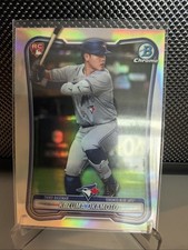2026 Bowman Kazuma Okamoto Rookie Refractor #28 Red RC Logo Blue Jays RC SP