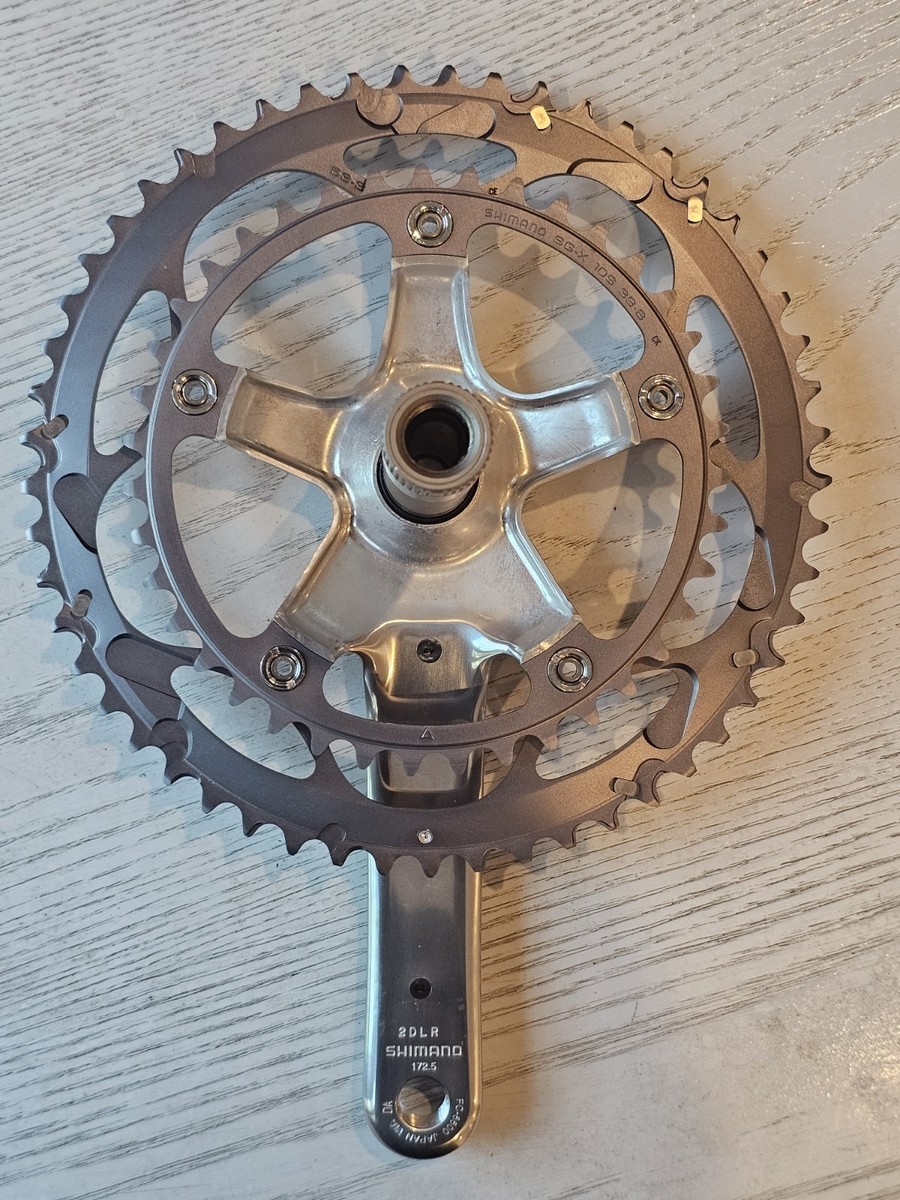 【SHIMANO】 FC6600 ULTEGRA 53/39T 170mm Shimano Ultegra FC-6600 52/39 170mm PCD130mm Crank Silver