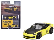 Mini GT MGT00826 1/64 Nissan Z "LB-Nation Works" #23 Ikazuchi Yellow