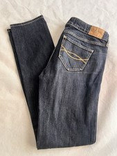 Abercrombie  Fitch Women's Blue Jeans Size 0s W25/ L31 The A F Skinny Mid Rise