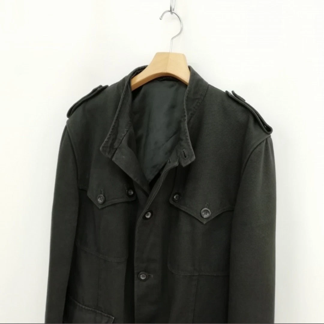 Giacca Gucci Tom Ford epoca spalline safari linea sherry 52 nera spalla usata