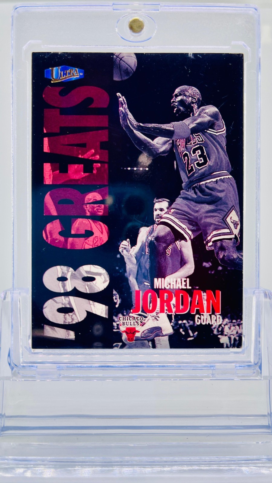 🔥1997-98 Fleer Ultra Basketball #259 Michael Jordan '98 GREATS Chicago Bulls🔥