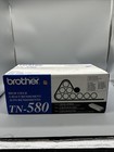 Genuine Brother TN-580 High Yield Black Toner Cartridge New In Sealed Box OEM