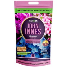 Image of 8L Ericaceous Compost Potting Planting John Innes Mix Acidic Soil Indoor Outdoor